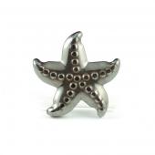 Hematite Starfish Pendant